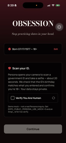 Obsession – screenshot 3