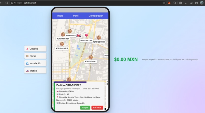 OptiDrive – screenshot 3