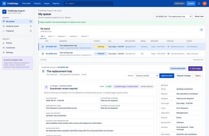 FieldBridge – screenshot 3