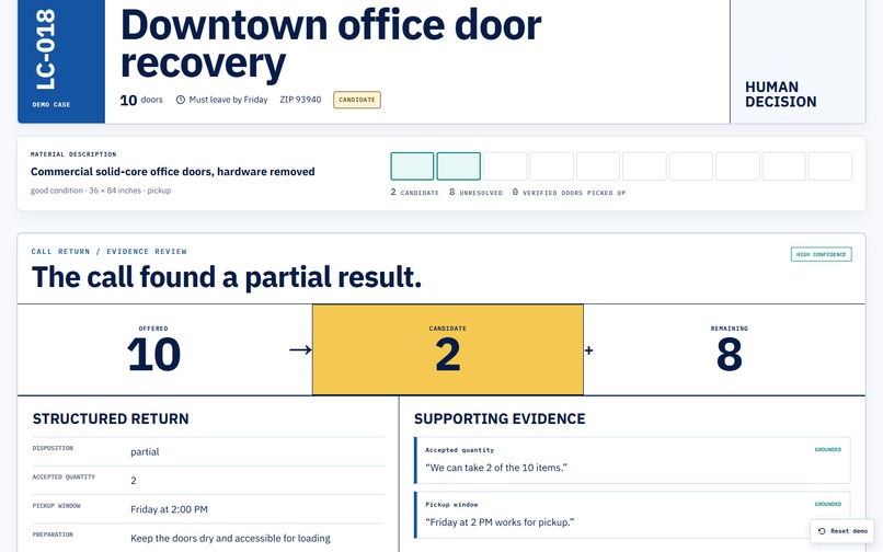 LastCall Materials – screenshot 4