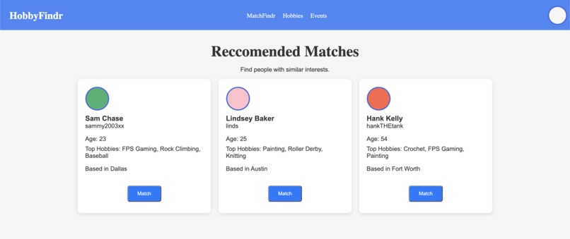 HobbyFindr – screenshot 3