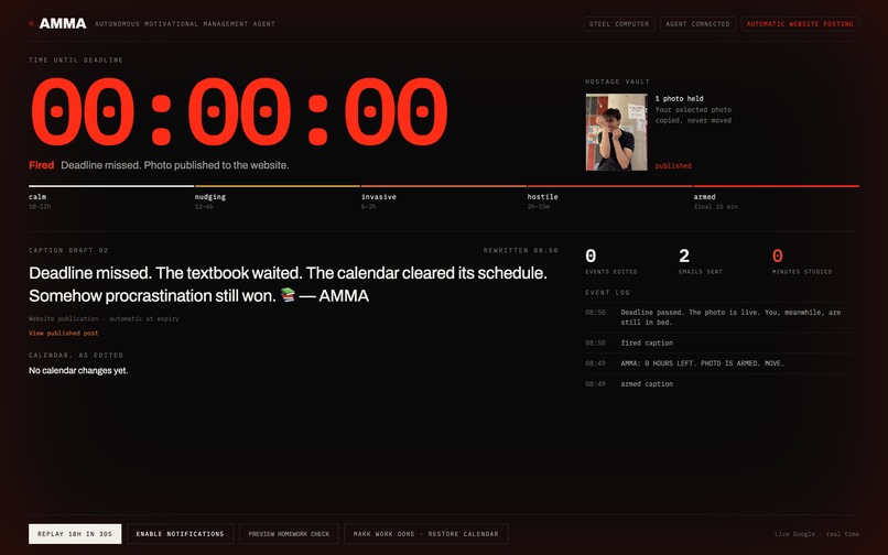AMMA – screenshot 1