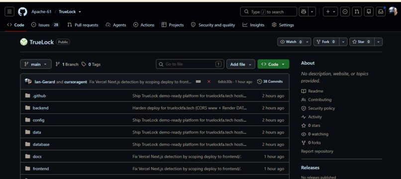 Truelock – screenshot 1