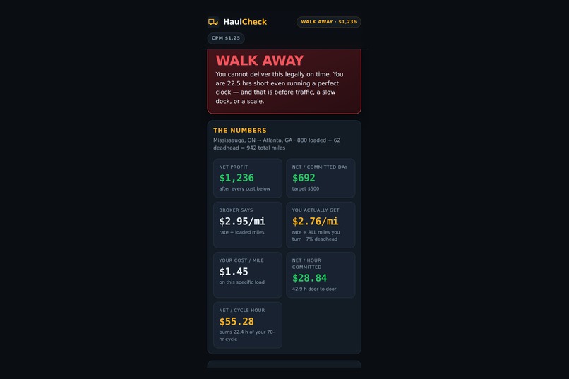 HaulCheck – screenshot 8