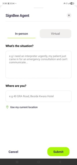 SignBee Triage Agent – screenshot 4