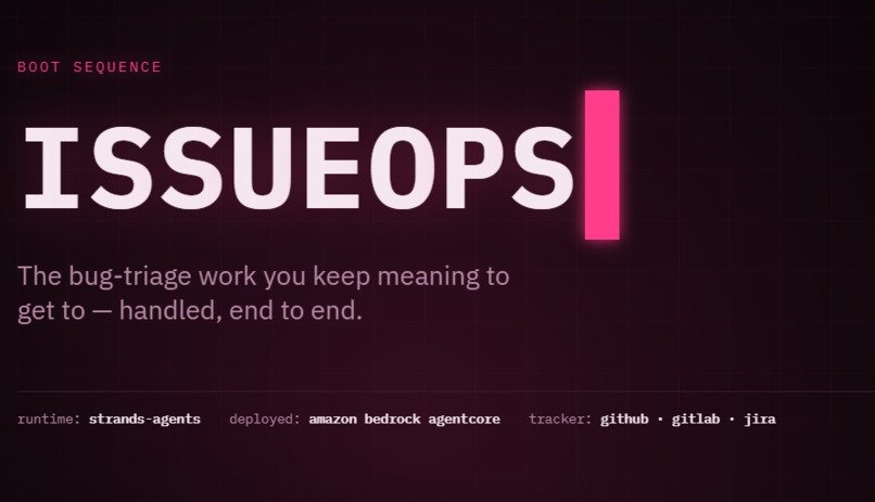 IssueOps – screenshot 1
