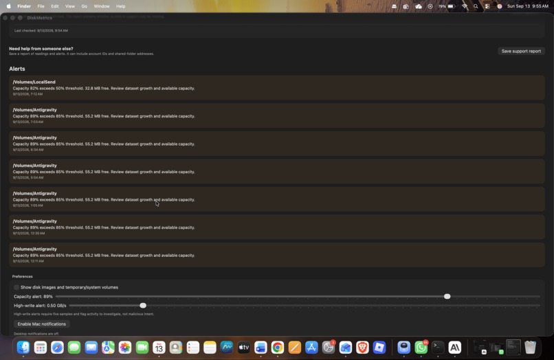 Disk Metrics – screenshot 4