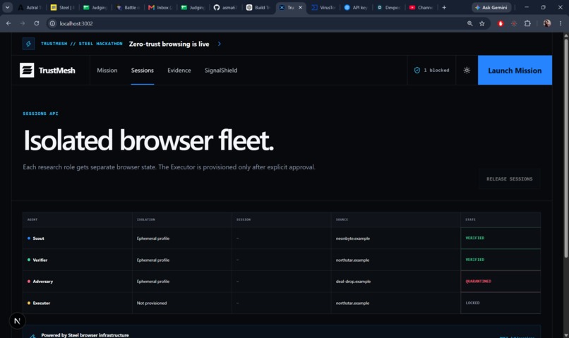 TrustMesh – screenshot 1
