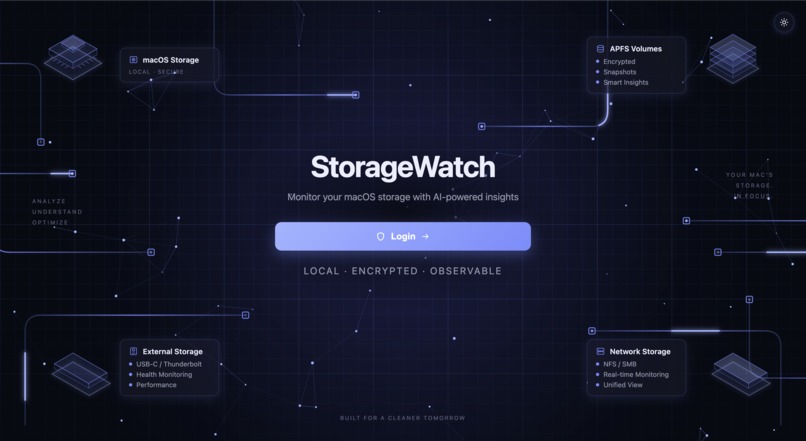 StorageWatch – screenshot 1