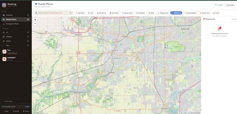NestLog – screenshot 3