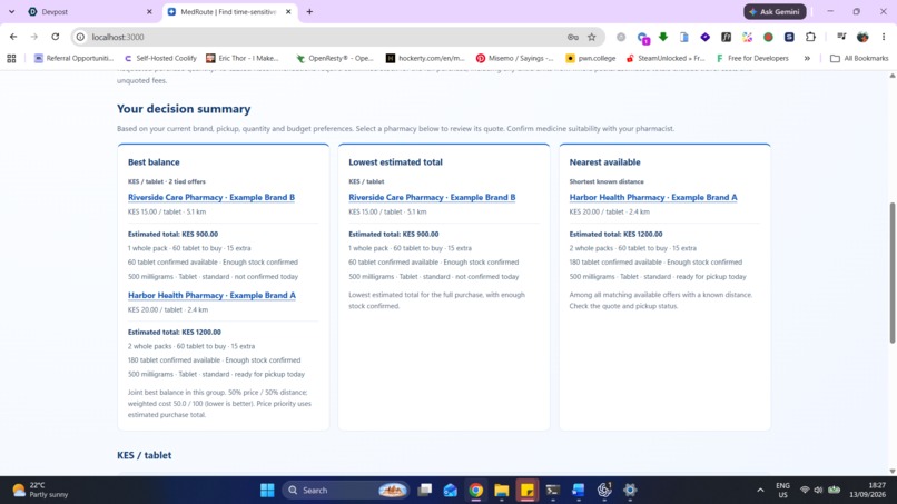 MedRoute — Find medicine, faster – screenshot 3
