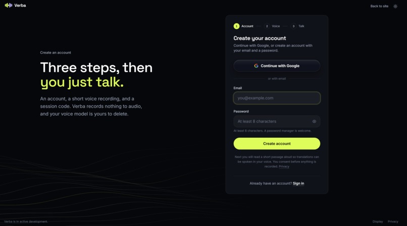 Verba – screenshot 3