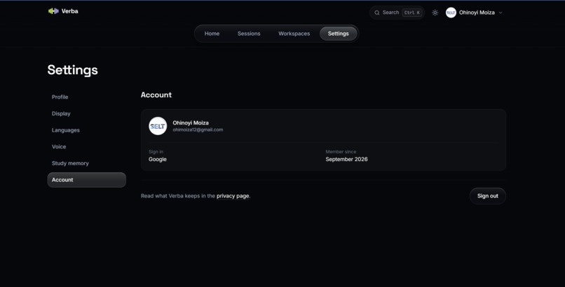 Verba – screenshot 12