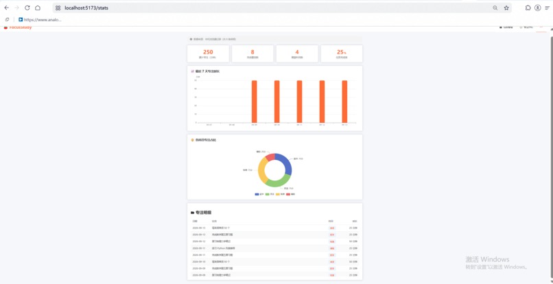FocusStudy — Lightweight Student Study Companion – screenshot 3