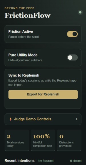 FrictionFlow – screenshot 1