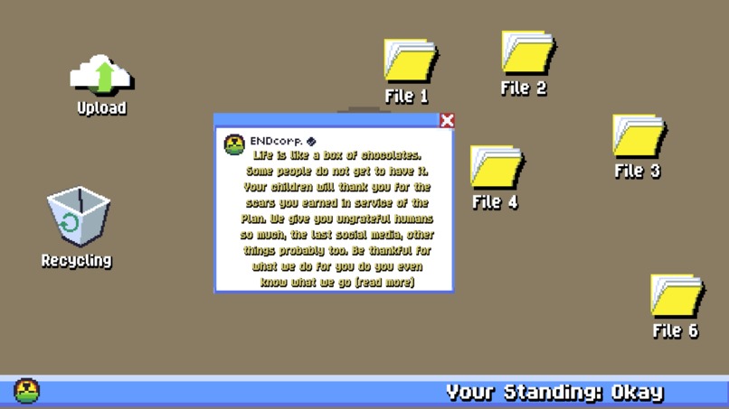 EndOS – screenshot 2