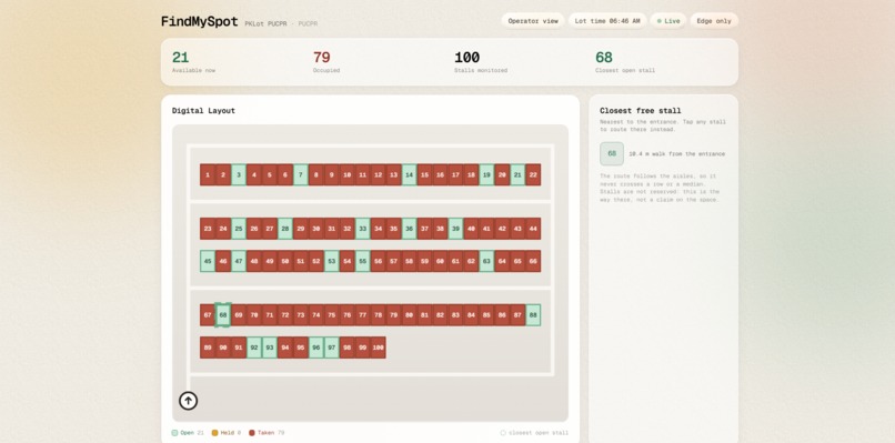 FindMySpot – screenshot 1