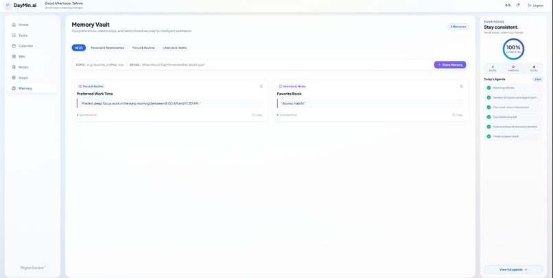 DayMin.ai – screenshot 4