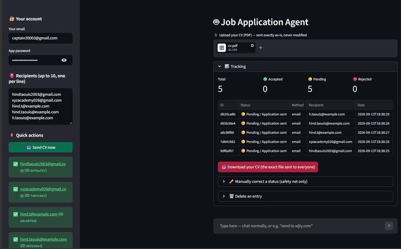 job Application Agent – screenshot 5