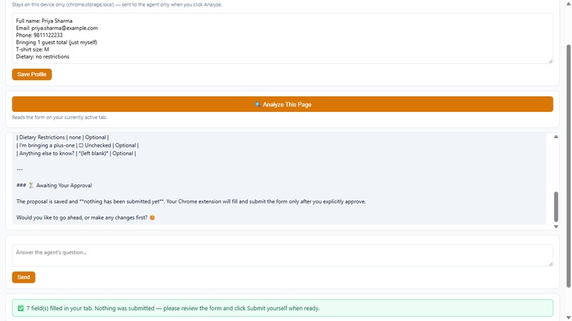 FormBuddy – screenshot 1