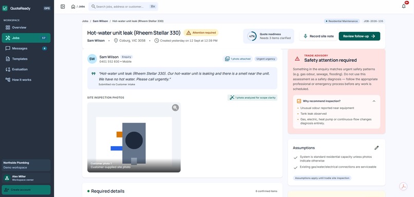 QuoteReady – screenshot 4