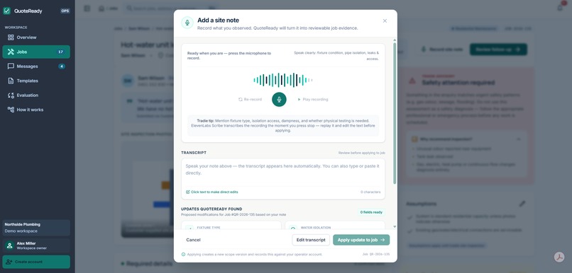QuoteReady – screenshot 5