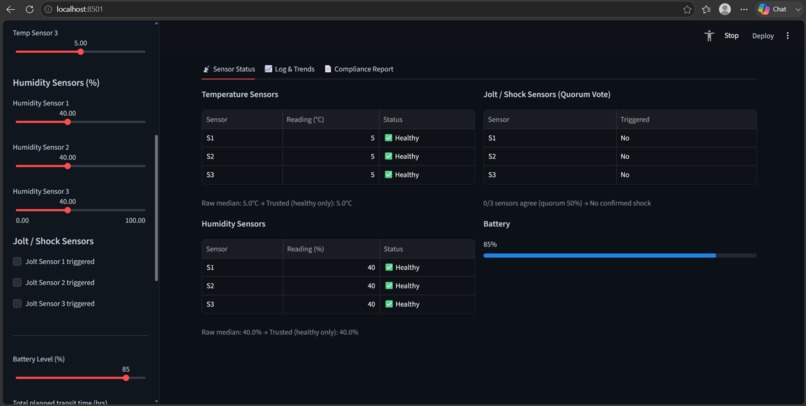 CryoGuard  – screenshot 2