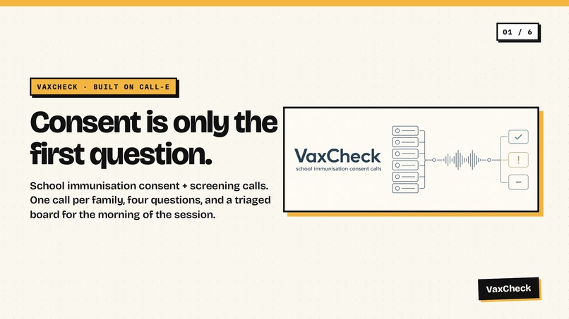 VaxCheck – screenshot 1