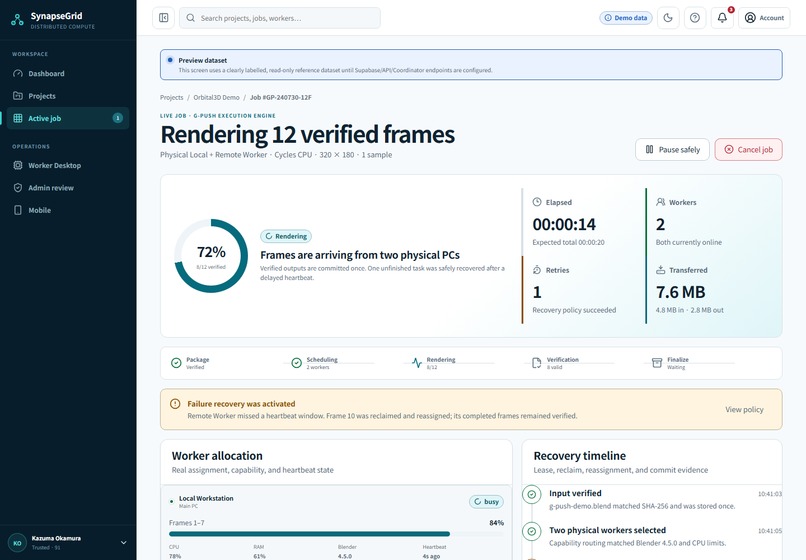 G-push – screenshot 2