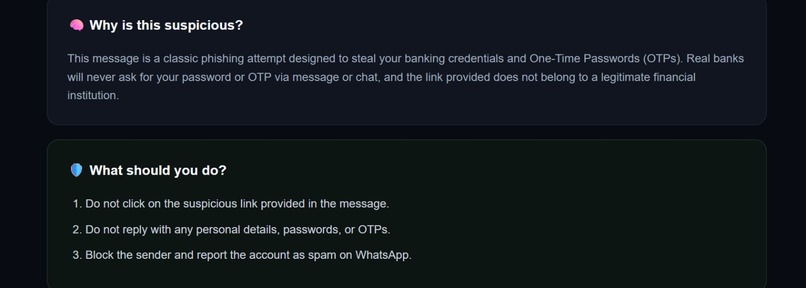 TRUTH — AI-Powered Scam Detection & Response System – screenshot 8