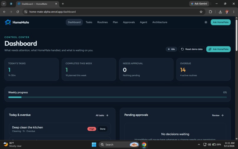 HomeMate – screenshot 3