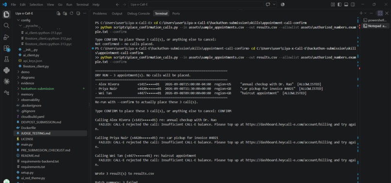 appointment-call-confirm – screenshot 2