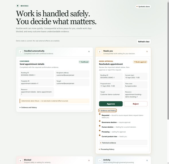 Moirae Protocol – screenshot 2