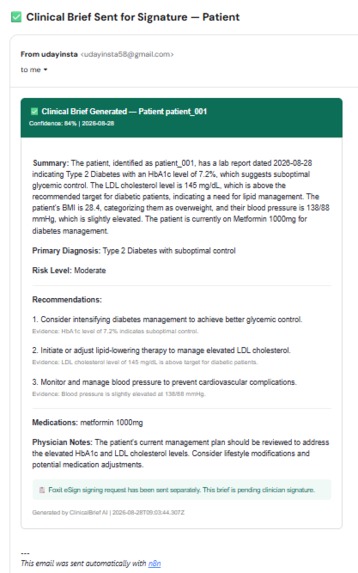 ClinicalBrief AI – screenshot 5