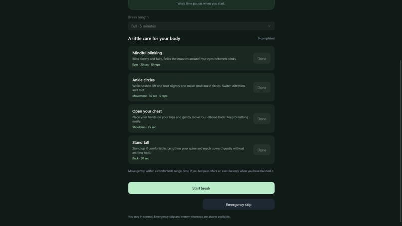 HealthBreak – screenshot 9