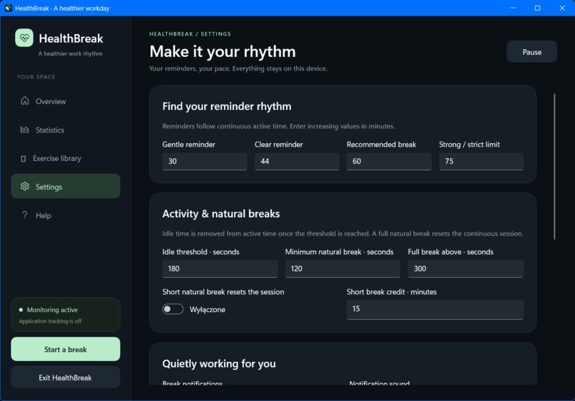 HealthBreak – screenshot 6