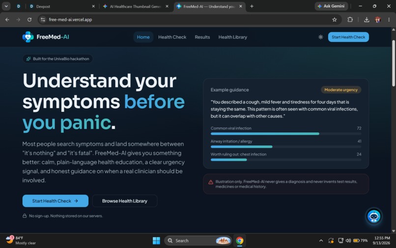 FreeMed – screenshot 1
