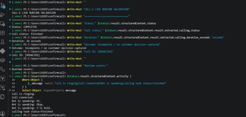 ConfirmCall – screenshot 5
