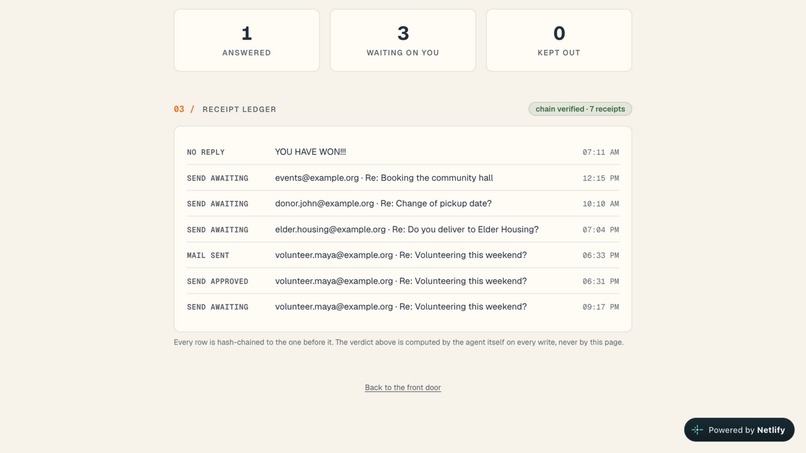 Verger – screenshot 2