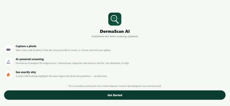 DermaScan-AI  – screenshot 1