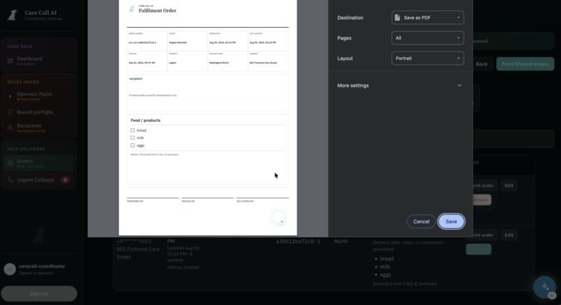 Care Call AI – screenshot 6