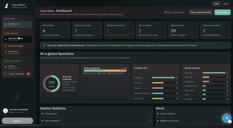 Care Call AI – screenshot 2