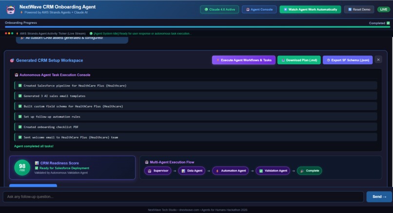 CRM Onboarding Agent – screenshot 4