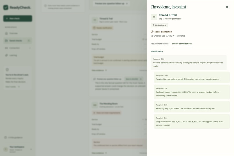 ReadyCheck – screenshot 3