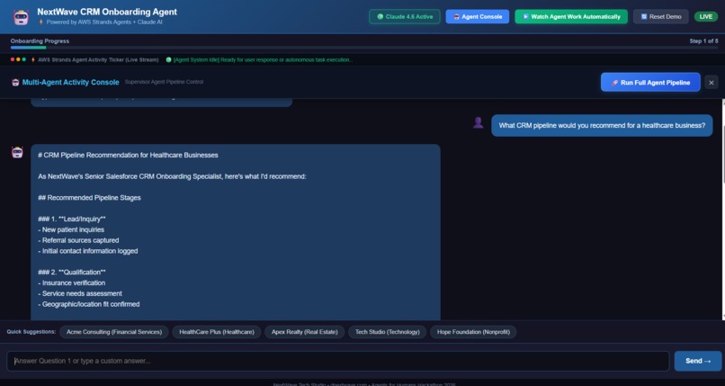 CRM Onboarding Agent – screenshot 6