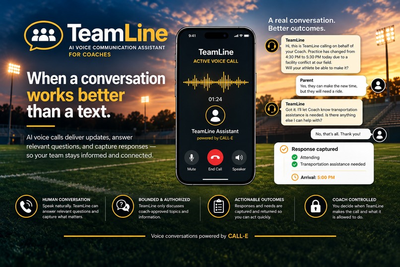 TeamLine — AI Voice Communication for Coaches – screenshot 6