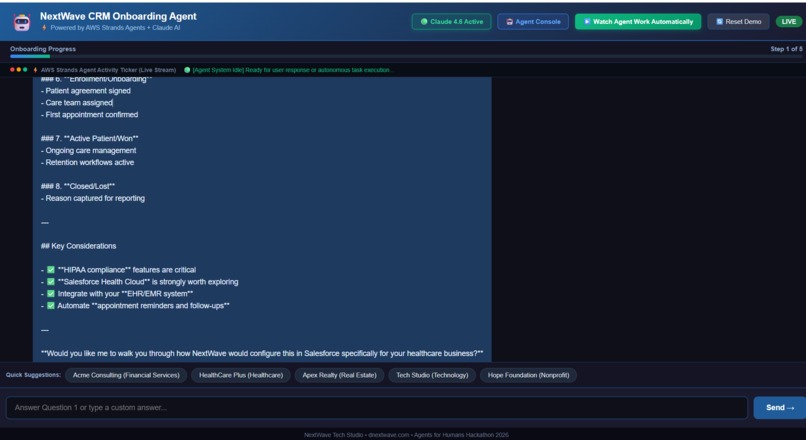 CRM Onboarding Agent – screenshot 7
