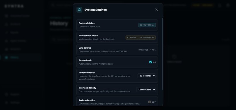 SYNTRA – screenshot 2