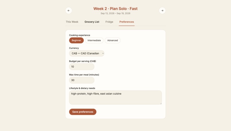 Kevin - PivotHacks AI Food Management Bot – screenshot 4