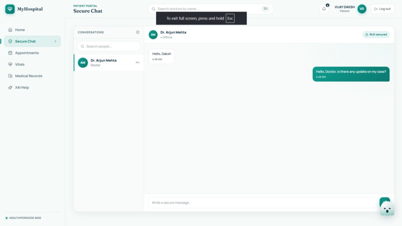 MyHospital – screenshot 3